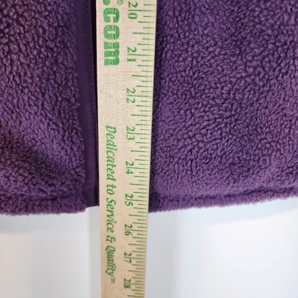 Tek Gear NEW Sherpa Mixed Media Zip Front Half Quilted Puffer Vest Women's sz XL - Picture 11 of 11